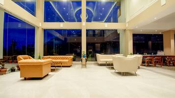 Sala de estar en el lobby