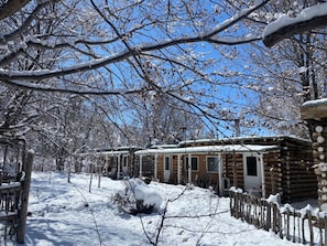 Exterior - Historic Frieda’s Cabin; Hot tub, Sauna, Animals (San Cristobal)