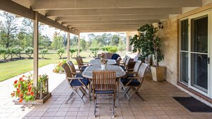 Outdoor dining