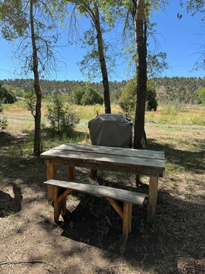 Outdoor dining - ANASAZI TIPI (San Cristobal)