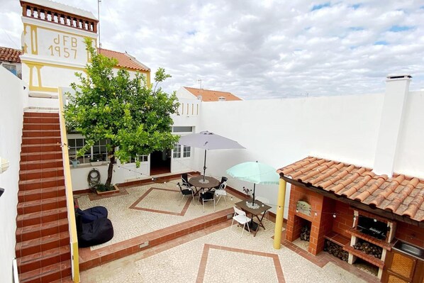 House | Balcony - Charming 5-bed House in Granja (Mourão)