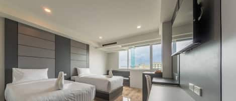 Phòng 2 giường đơn Superior | Minibar, két bảo mật tại phòng, bàn, bàn ủi/dụng cụ ủi quần áo