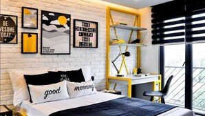 Elite Single Room | Langsir/tirai gelap terus, seterika/papan seterika, Wi-fi percuma 