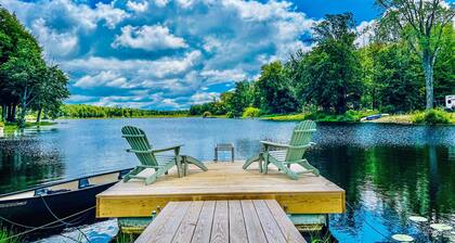 Cozy Chalet retreat on Lake Pennock
