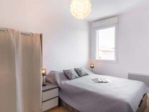 2 habitaciones, tabla de planchar con plancha y wifi 