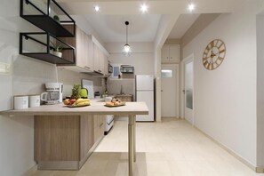 Private kitchen - Charming Apartment in heart of Athens (Zografos)
