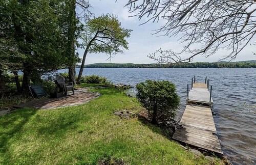 Authentic Adirondack Cottage with Fourth Lake Views
