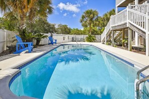 Una piscina climatizada