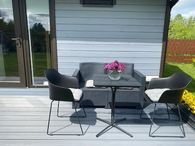 Tiny House Cesis - great place for a family with children.