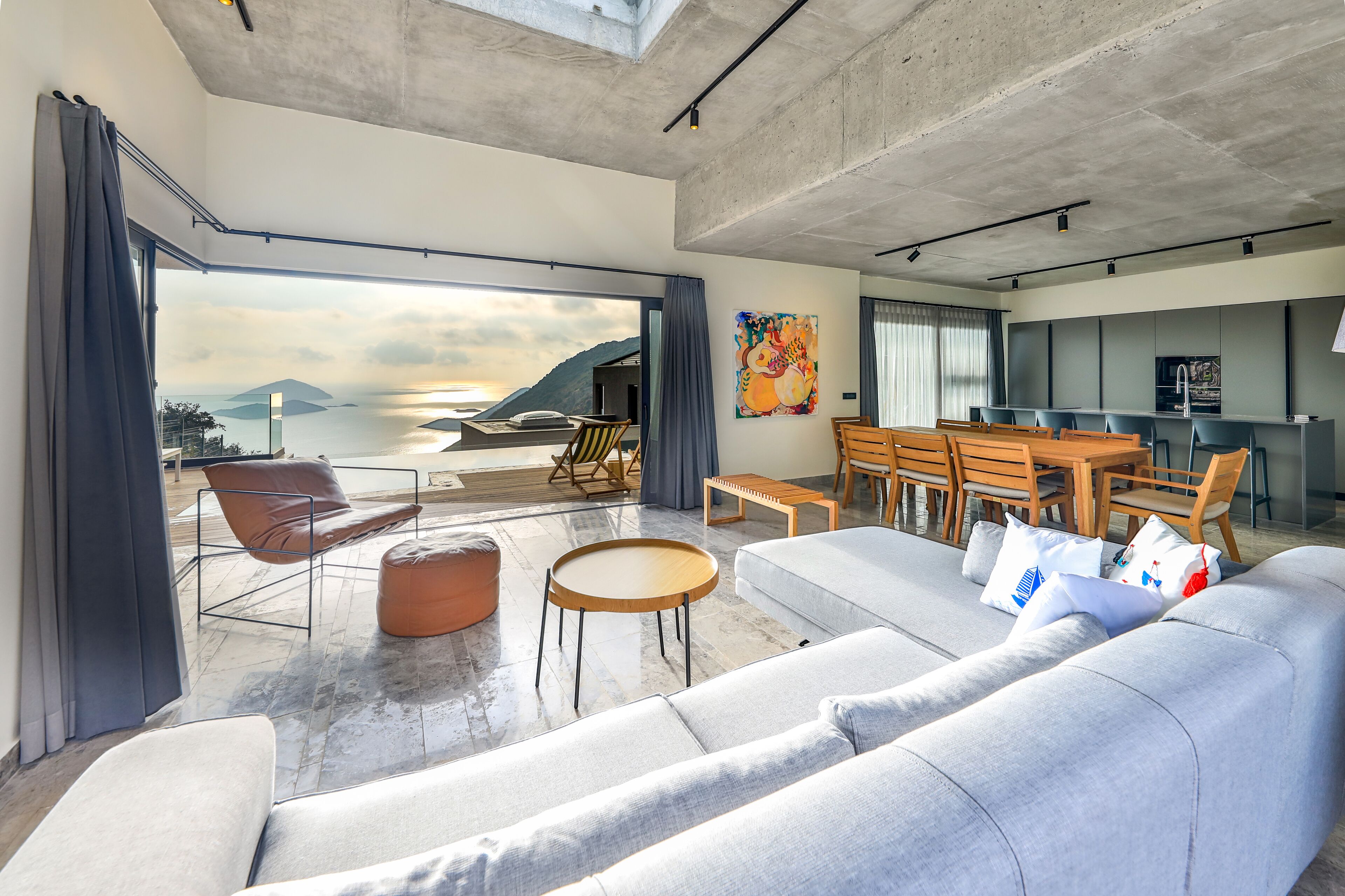 VILLA KADYANDA | Living area | 50-inch LED TV with premium TV channels, TV