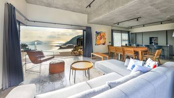 VILLA KADYANDA | Living area | 50-inch LED TV with premium TV channels, TV