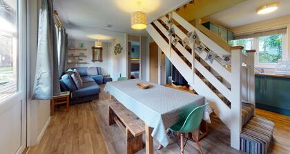 A holiday lodge located within the grounds of Tolroy Manor