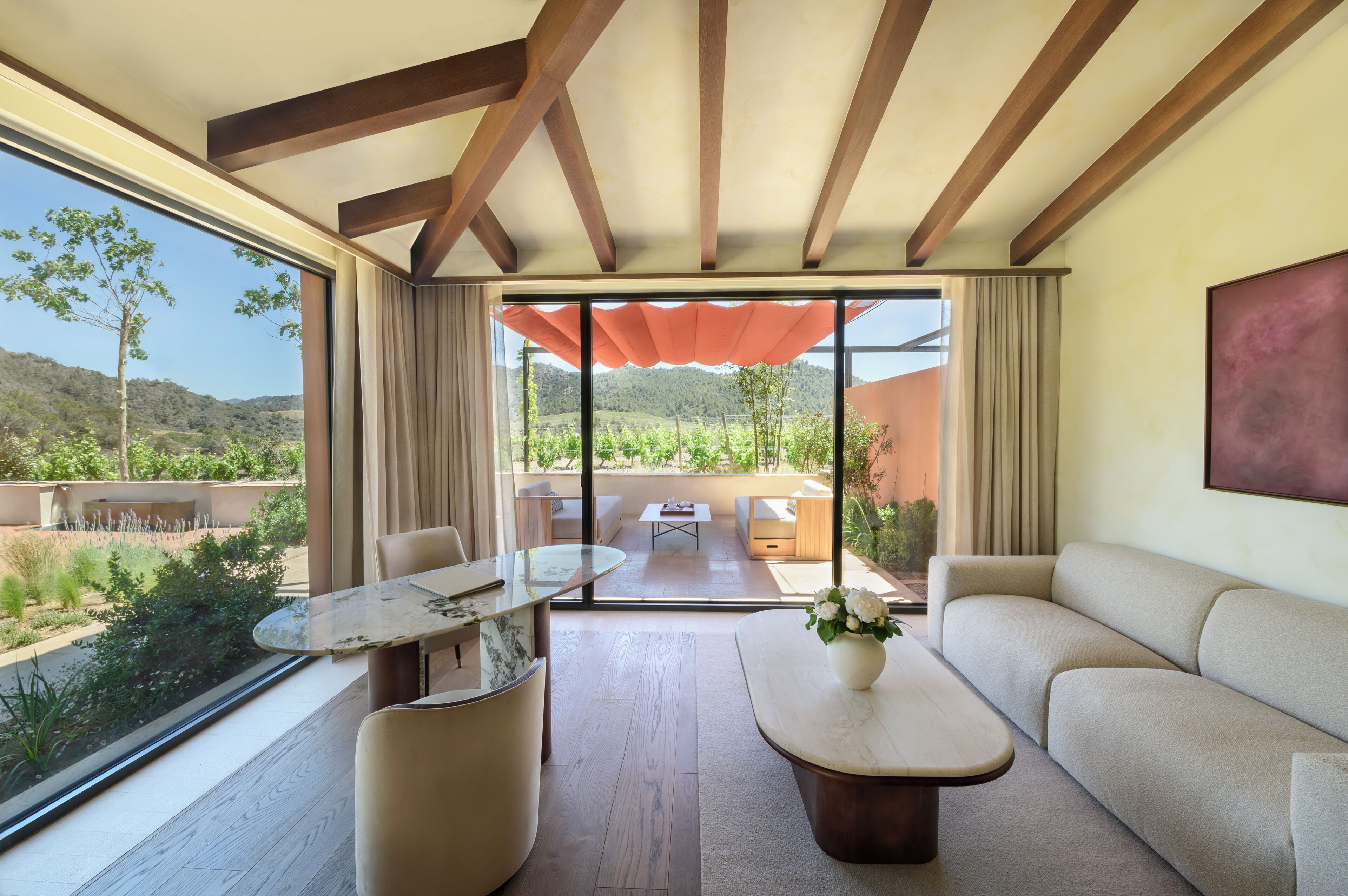 Grand suite | 1 slaapkamer, lakens van Egyptisch katoen, luxe beddengoed