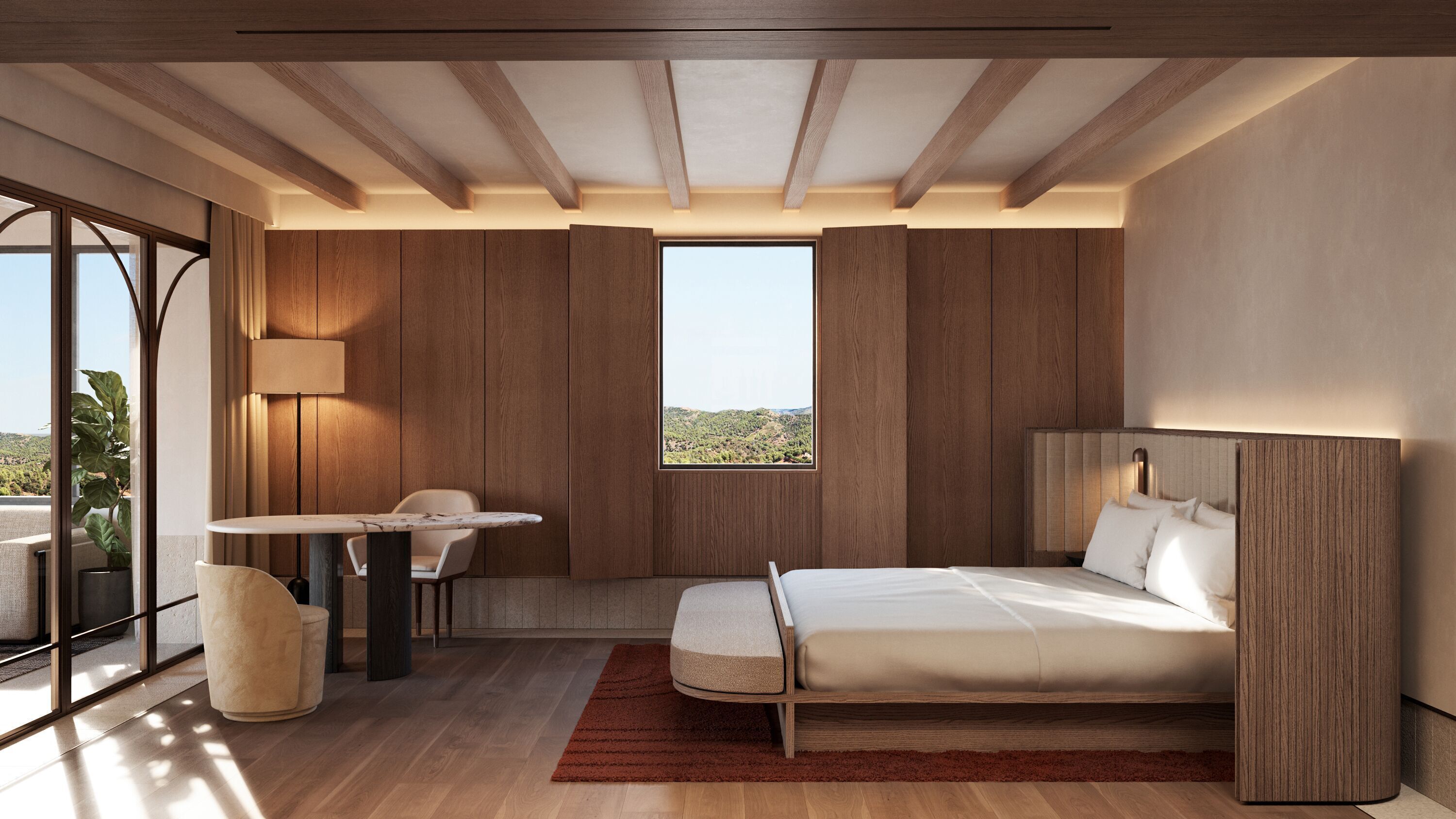 1 kamar tidur, seprai katun Mesir, dan seprai premium