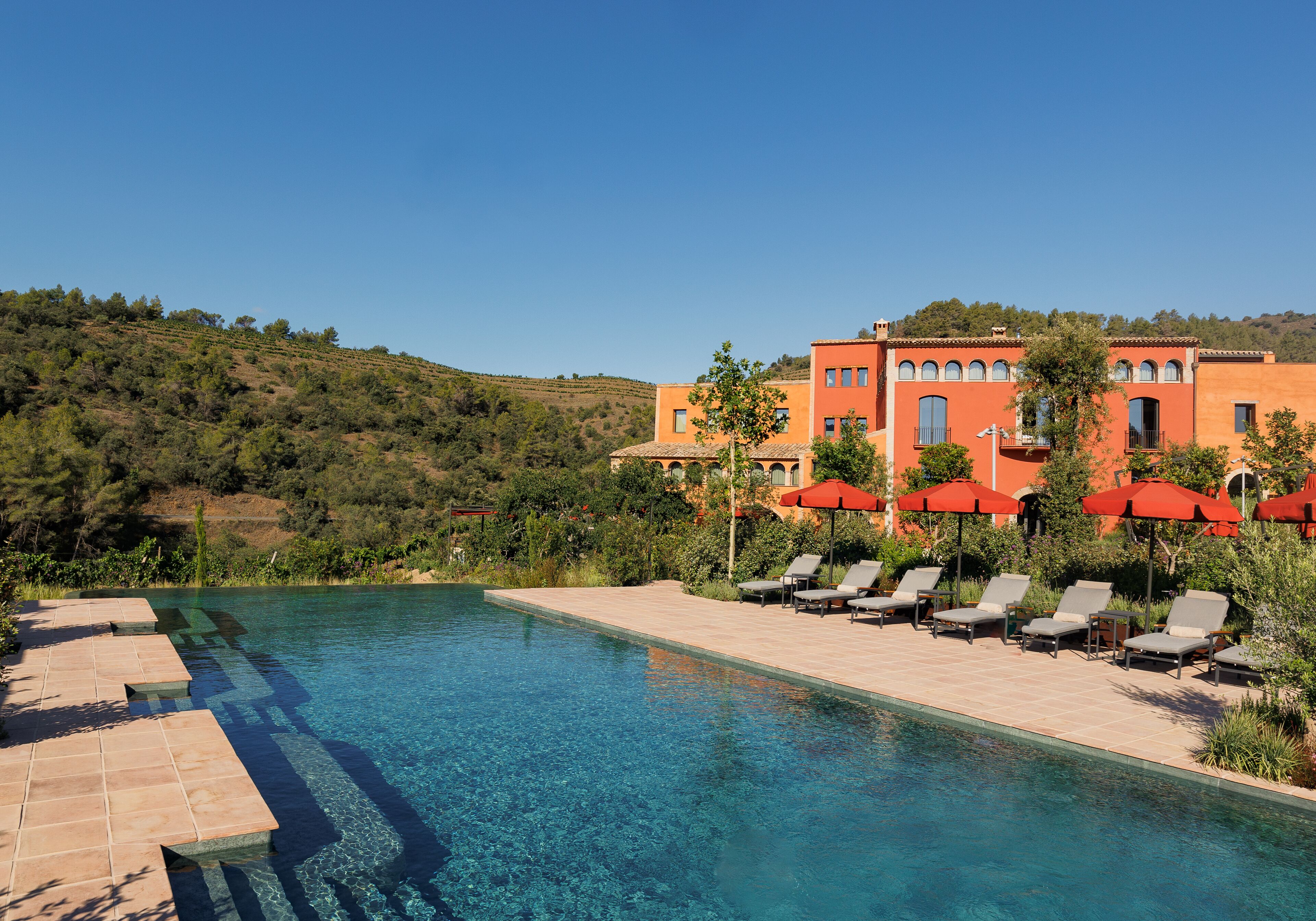 Façana frontal de l'allotjament