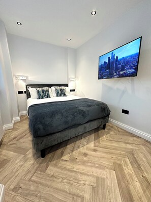 1 dormitorio, caja fuerte, tabla de planchar con plancha y wifi gratis
