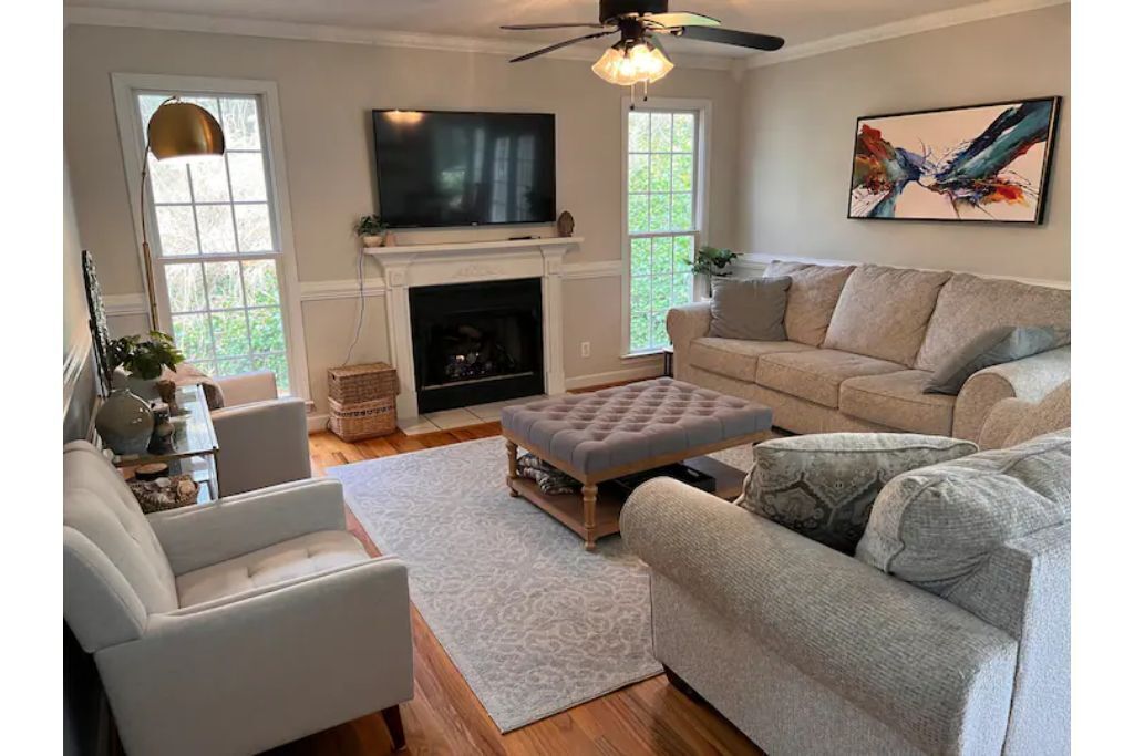 Área de sala de estar