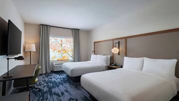 Blackout curtains, iron/ironing board, free WiFi