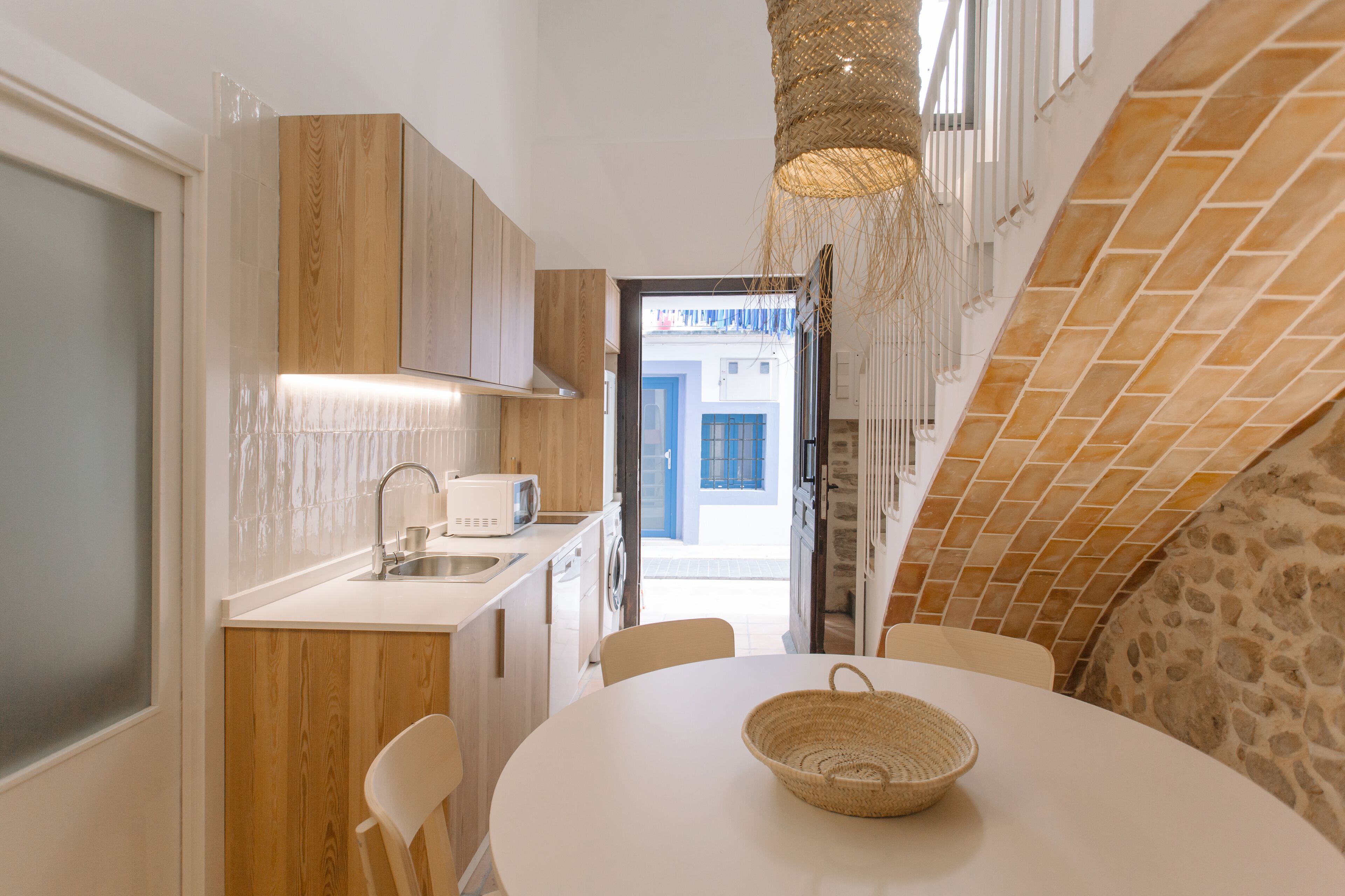 Entrée de l’hébergement