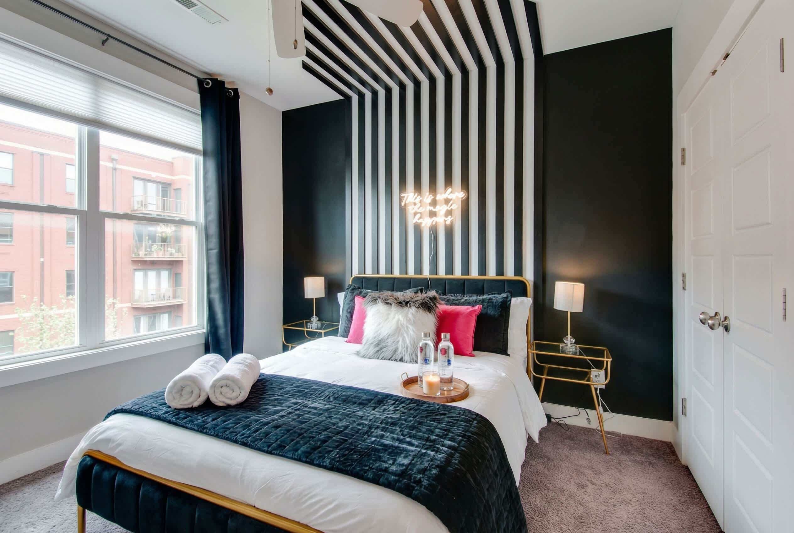 4 bedrooms, desk, iron/ironing board, WiFi