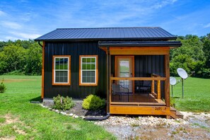 Exterior - Sevierville Tiny Home w/ Hot Tub, Fire Pit & Grill (Sevierville)