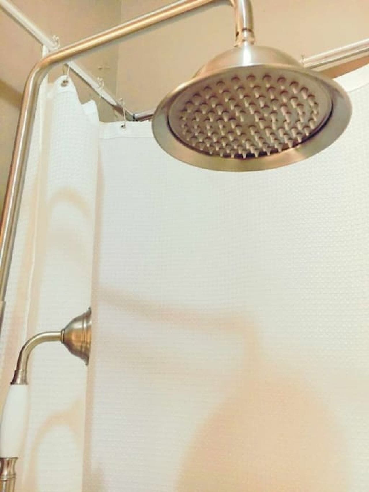 Shower, hair dryer
