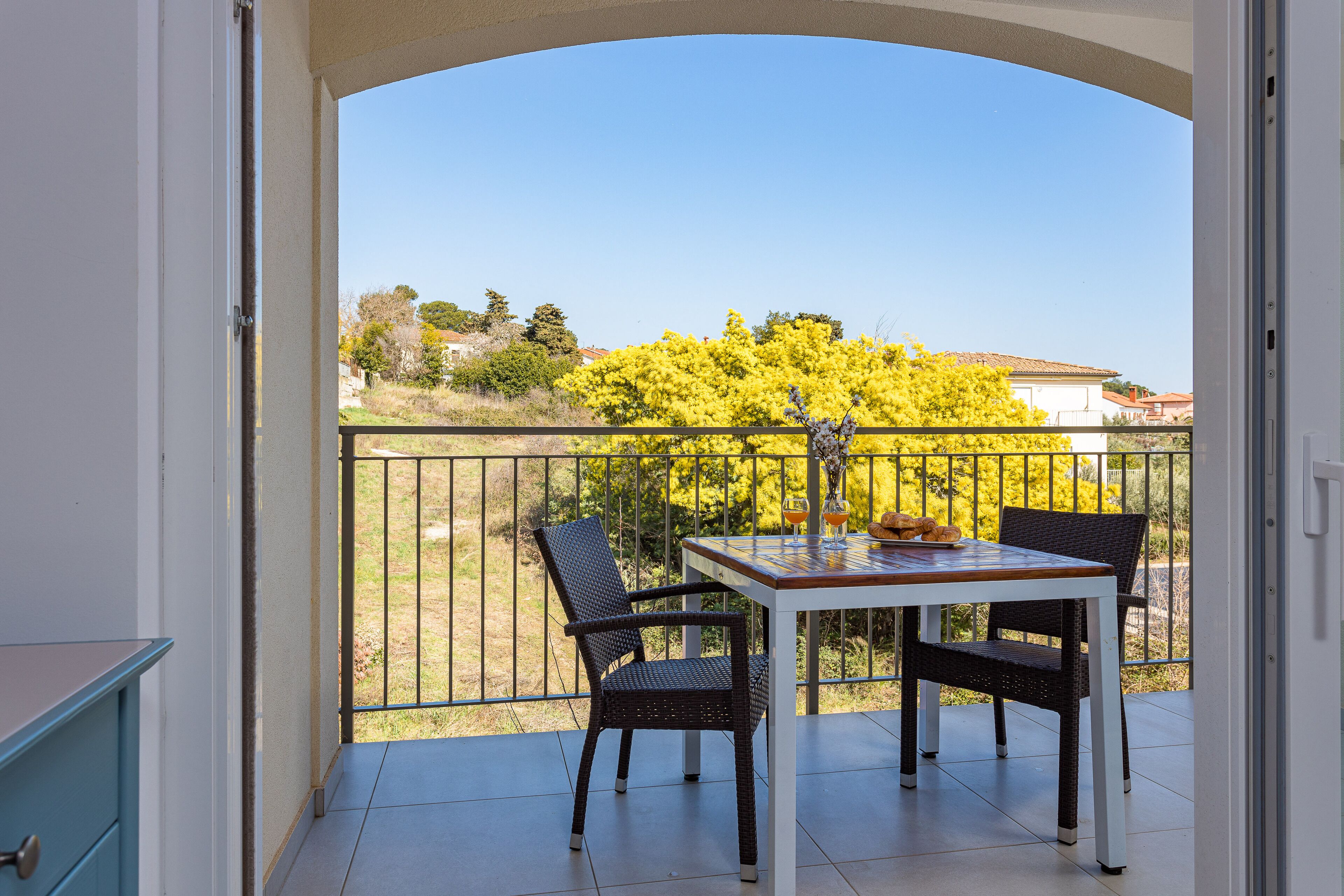 Leilighet – standard, 1 soverom, balkong | Terrasse/patio