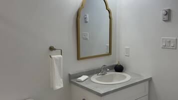 Dusche, Handtücher, Seife