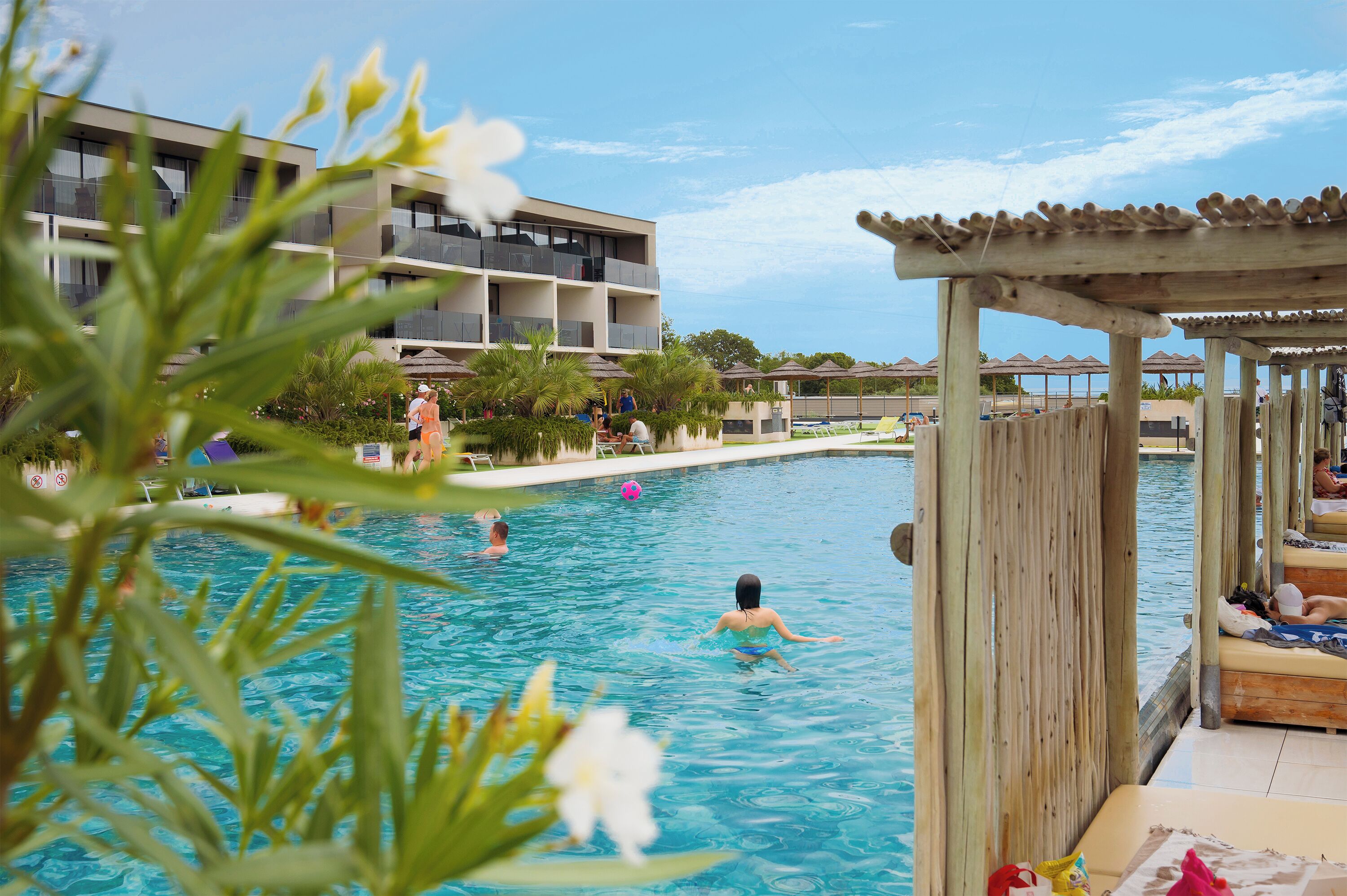 Seasonal outdoor pool