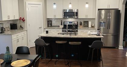 Beautifully decorated modern home with lots of space.
