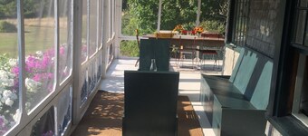 Classic, on the water stunner! Owner occupied with full amenities!