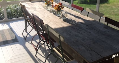 Classic, on the water stunner! Owner occupied with full amenities!