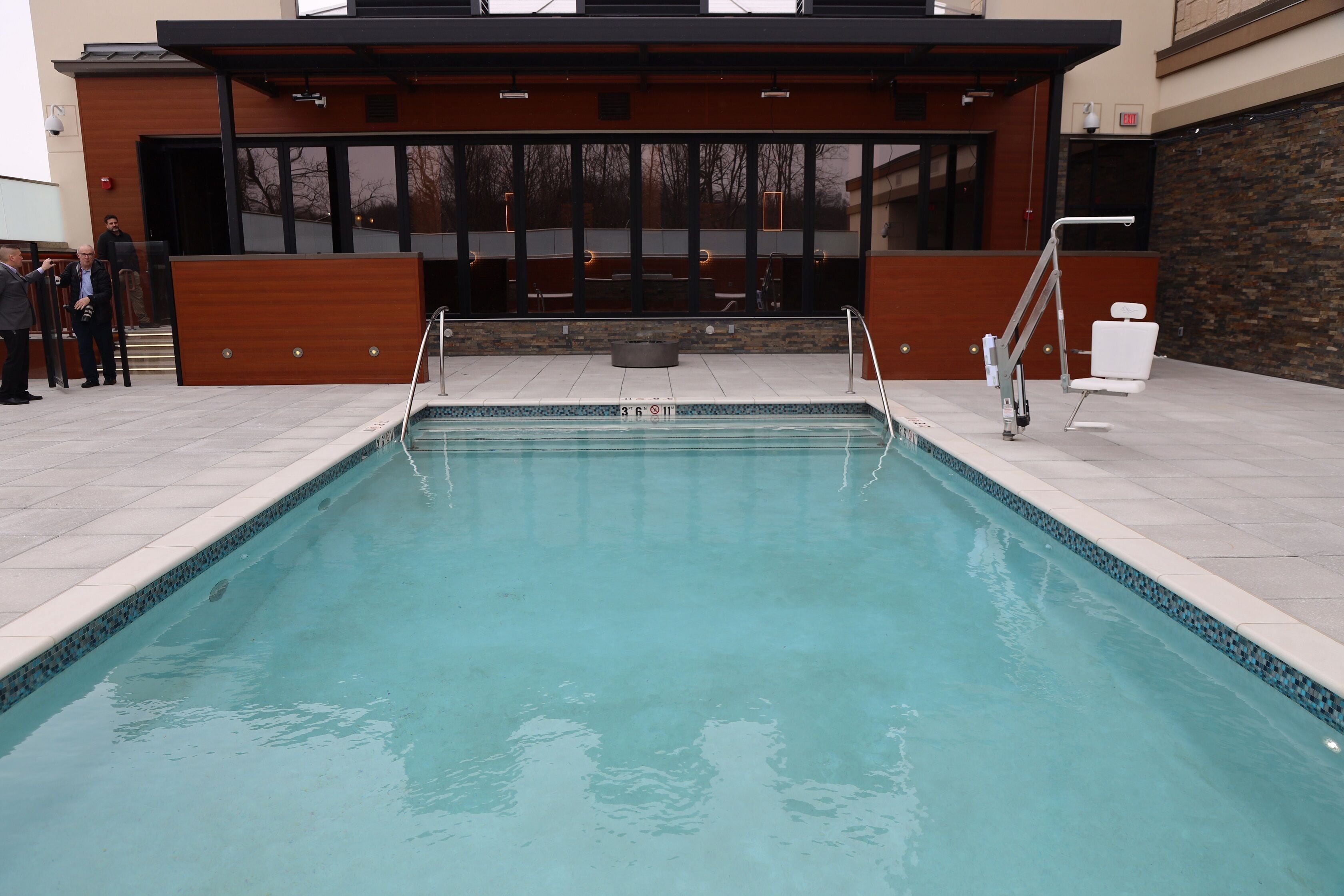 Seasonal outdoor pool