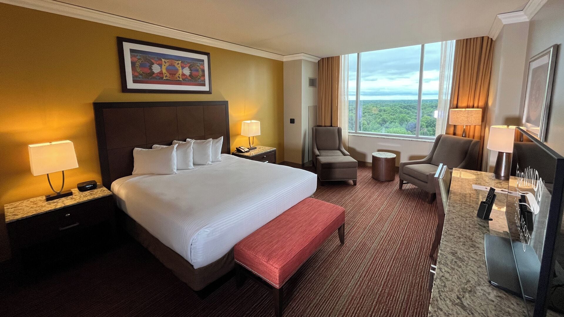 Rom – standard, 1 kingsize-seng | Skrivebord, wi-fi (inkludert) og sengetøy