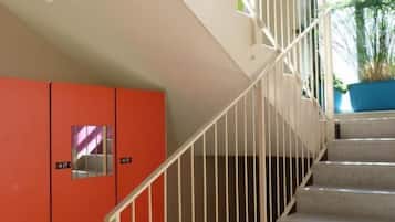 Handrails in stairways