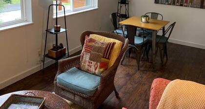 Located-Icicle Road, close to hiking/town. Quiet location and great views.