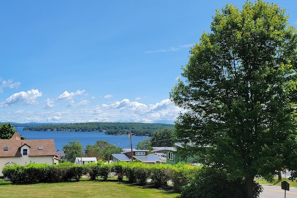 View of Lake Winnipesaukee from the Front Deck