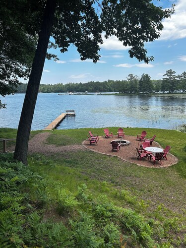 Lake Home on Little St. Germain with Lower Level Walkout