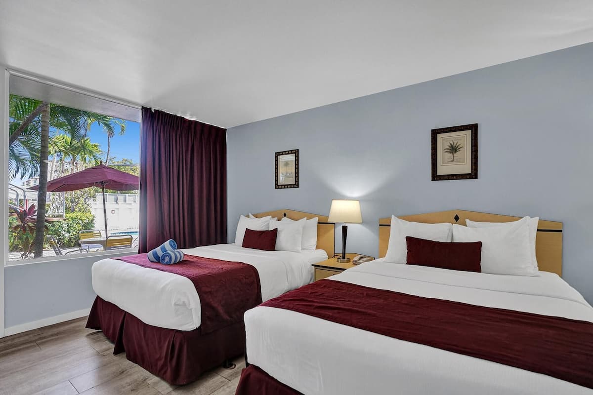 Standard Double Room, Men only, Pool View | 1 bedroom, in-room safe, iron/ironing board, free WiFi