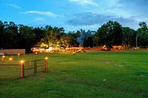 Overnattingsstedets uteområder