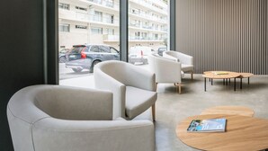 Sitteområde i lobbyen