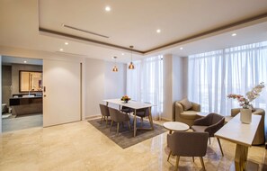 Suite, 1 King Bed, Jetted Tub, City View (Living Room) | View from room - Best Western Plus Al Qurayyat City Center (Gurayat)
