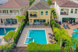 Outdoor pool, a heated pool - The Golden Bear Villa | Private Pool & Theater (Four Corners)