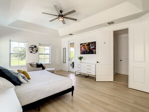 5 bedrooms, iron/ironing board, travel cot, free WiFi