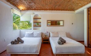 5 bedrooms, iron/ironing board, travel cot, WiFi