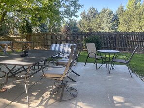 Outdoor dining