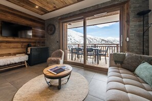 Living area - Olvera 502 - New apartment on the slopes (VALMEINIER)