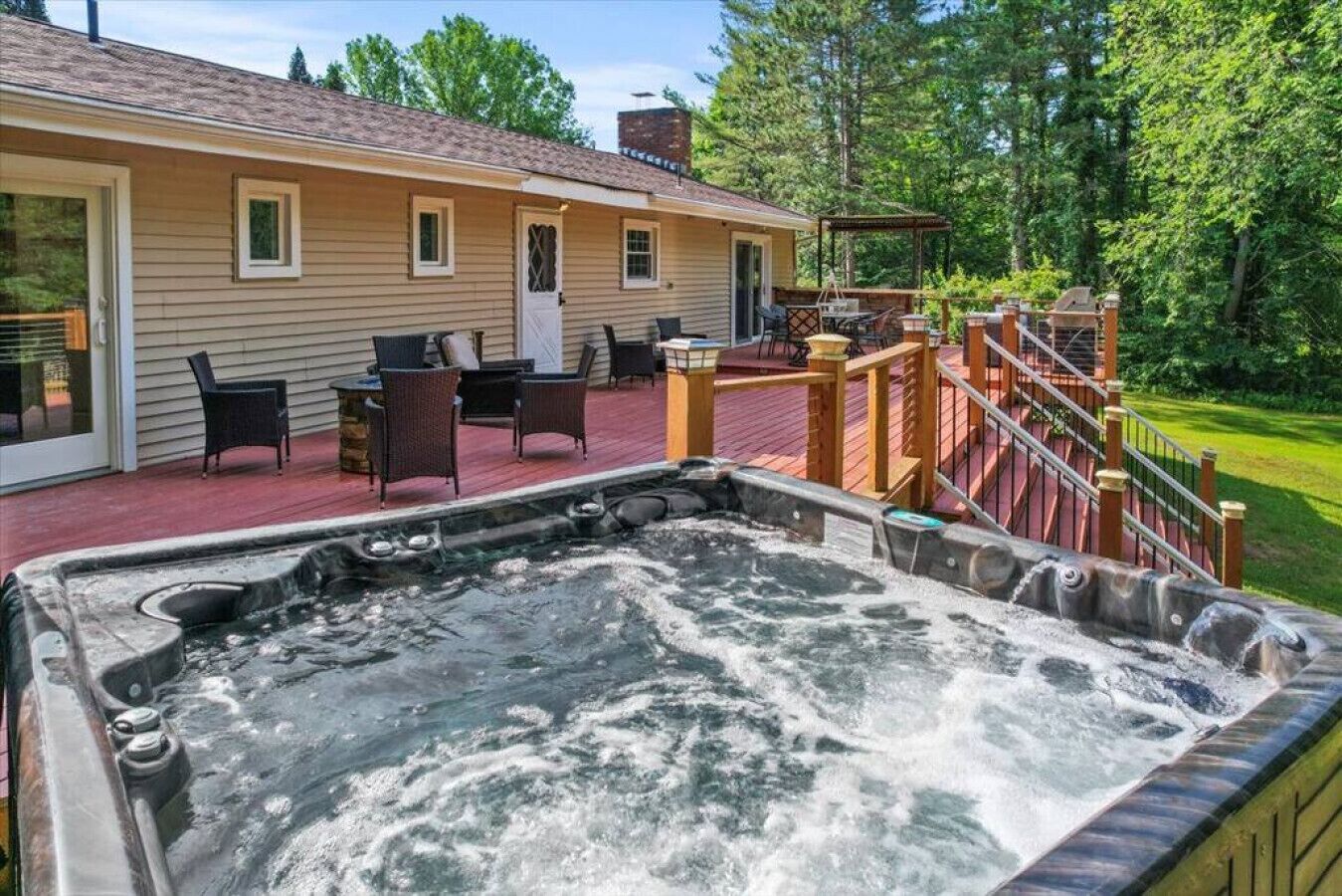 "The Stream House"  Saratoga home on 4+ acres