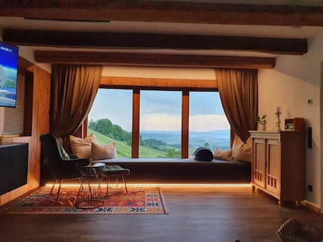 Interior. Villa 'Ferienhaus Deutschlandsberg Herk' with Pool, 2 Terraces & Wi-Fi
