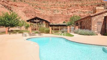 Indoor pool, outdoor pool